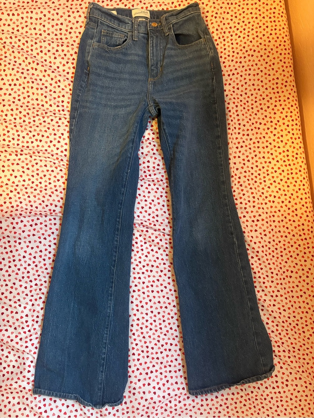Universal Thread Women's Dark Blue Flare Jeans